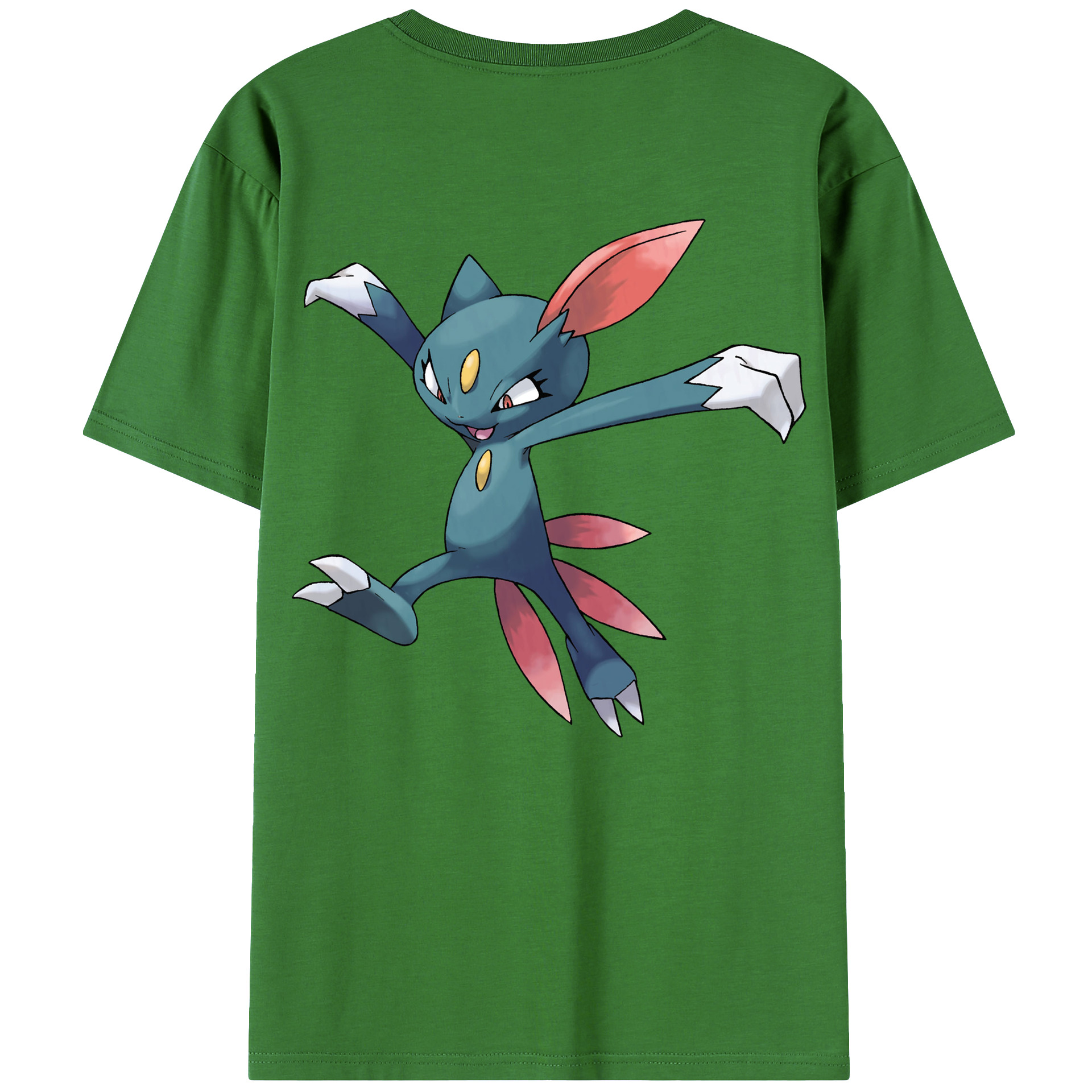 （画像用） ポケットモンスター Pokémon レディース半袖Tシャツ(バックプリント)